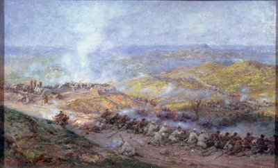 Une scène de la guerre russo-turque en 1877-78, 1884 - Pawel Kowalewsky